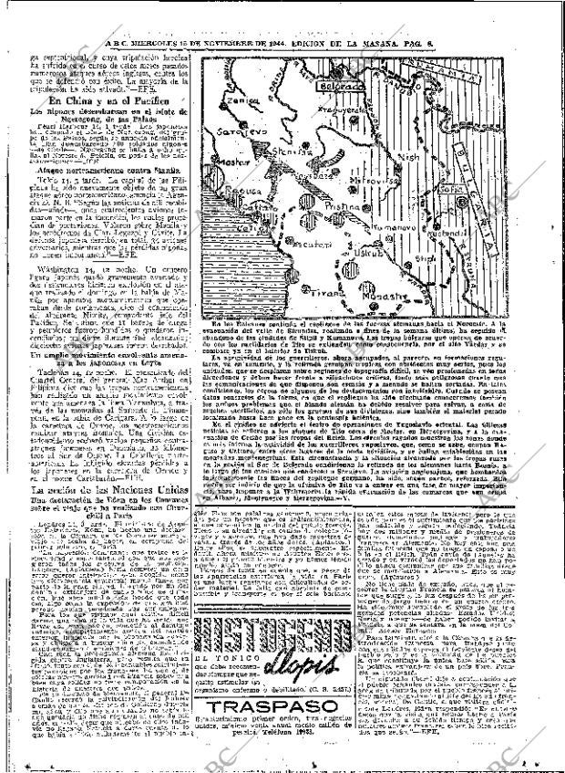 ABC MADRID 15-11-1944 página 8