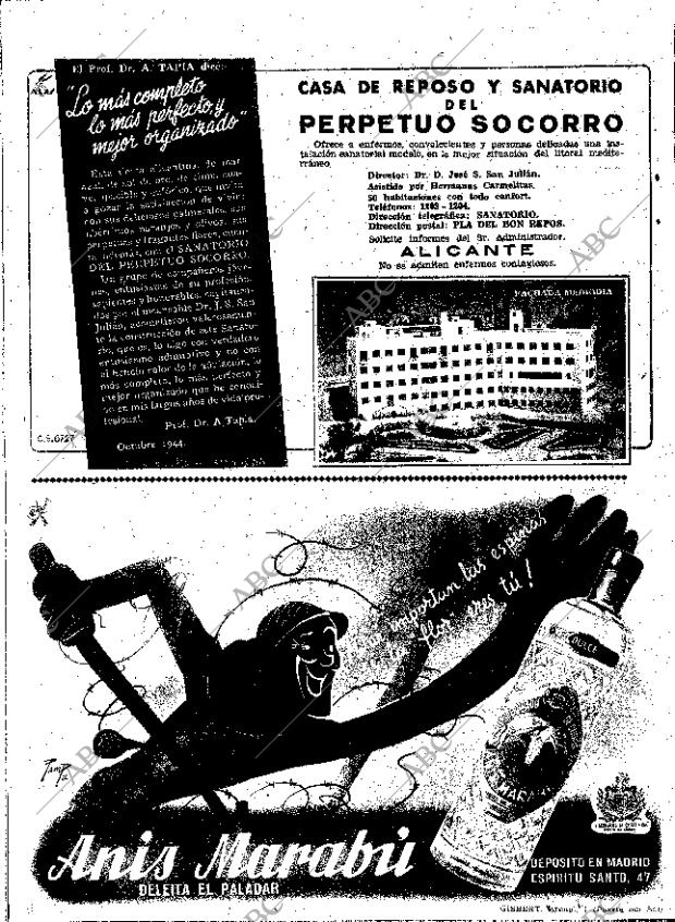 ABC MADRID 23-11-1944 página 10