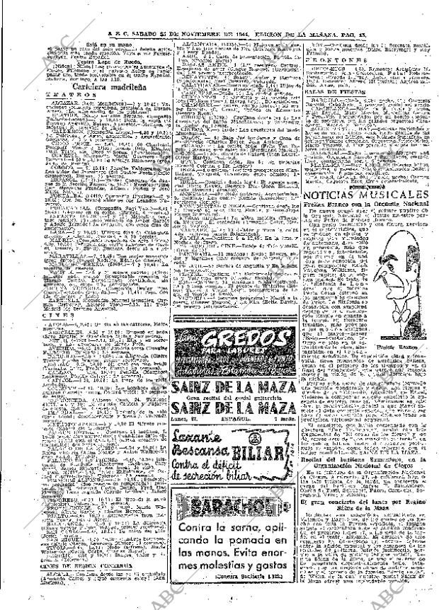 ABC MADRID 25-11-1944 página 15