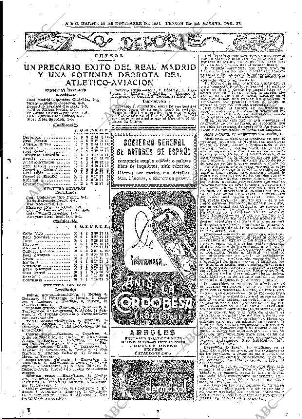 ABC MADRID 28-11-1944 página 27