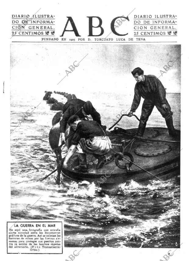 ABC MADRID 29-11-1944 página 1