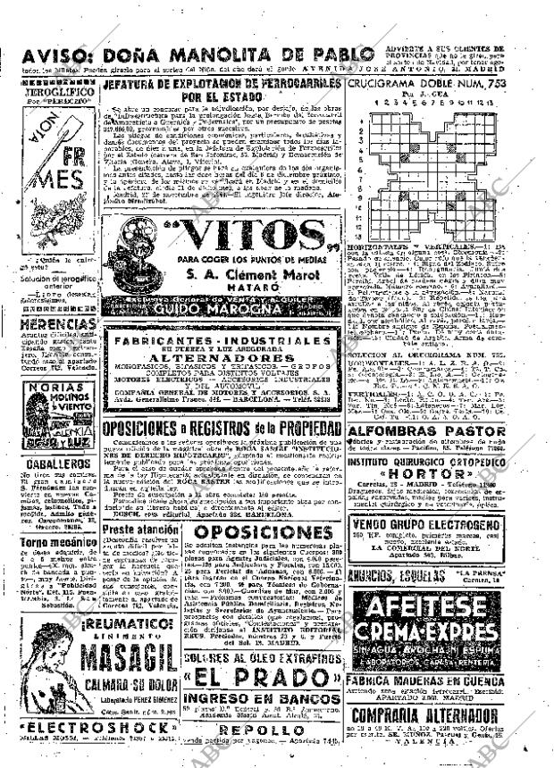 ABC MADRID 29-11-1944 página 23