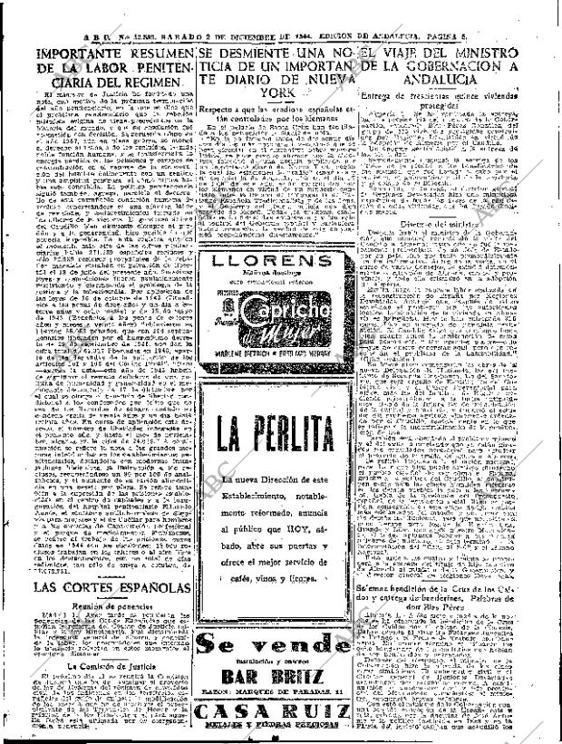 ABC SEVILLA 02-12-1944 página 5