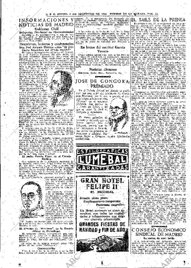 ABC MADRID 07-12-1944 página 15
