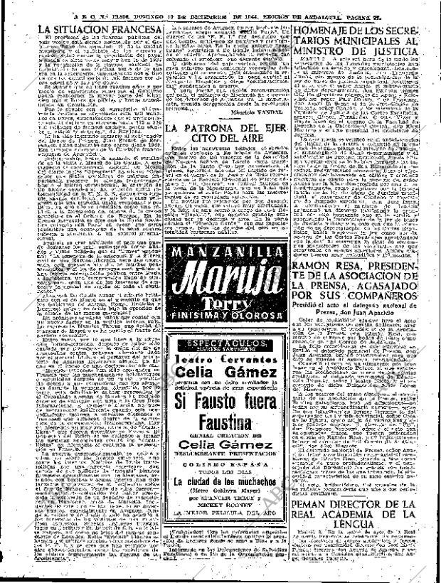 ABC SEVILLA 10-12-1944 página 11