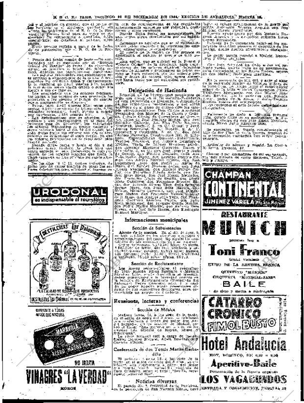 ABC SEVILLA 10-12-1944 página 15