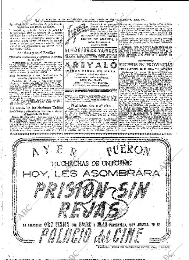 ABC MADRID 14-12-1944 página 10