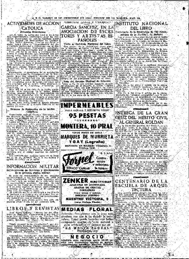 ABC MADRID 16-12-1944 página 22