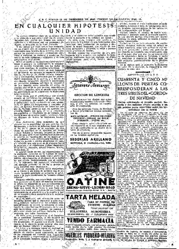 ABC MADRID 21-12-1944 página 19