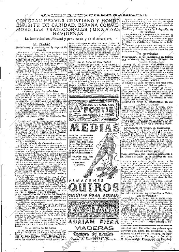 ABC MADRID 26-12-1944 página 19