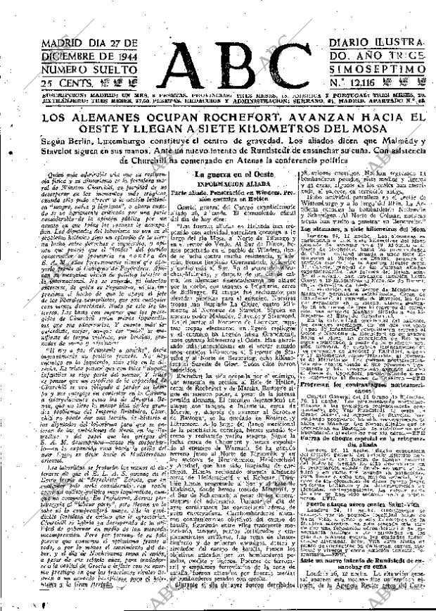 ABC MADRID 27-12-1944 página 15