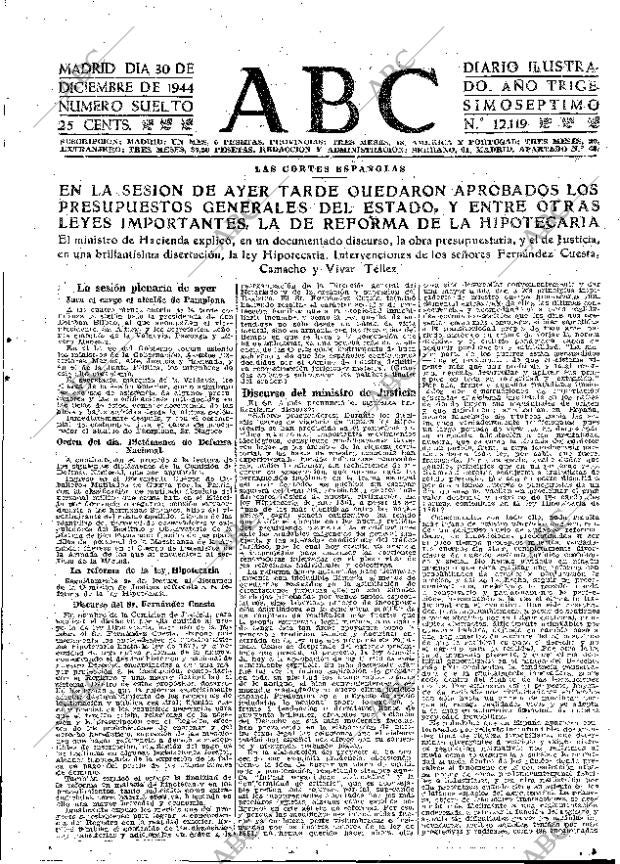 ABC MADRID 30-12-1944 página 15