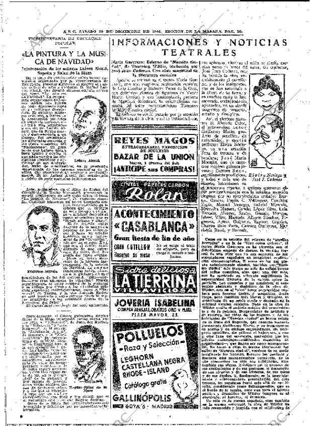 ABC MADRID 30-12-1944 página 26