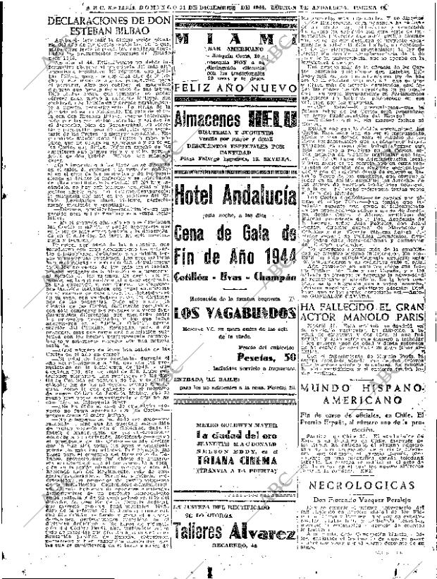 ABC SEVILLA 31-12-1944 página 15