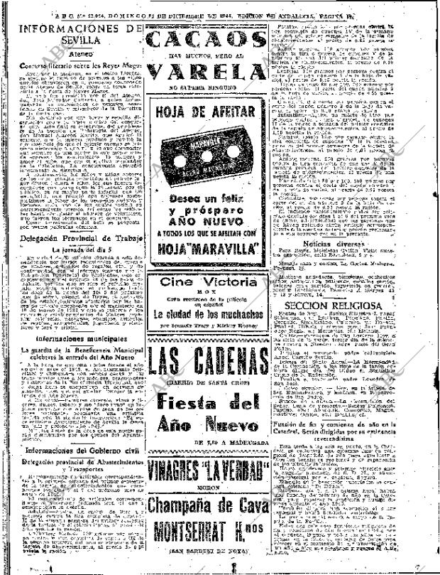 ABC SEVILLA 31-12-1944 página 16