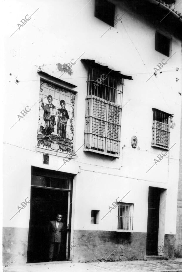 Fachada del hospital de Gandia Construido por san Francisco de Borja (Valencia)