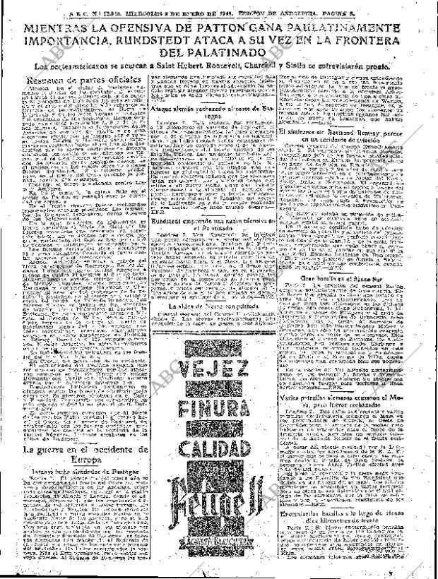 ABC SEVILLA 03-01-1945 página 5