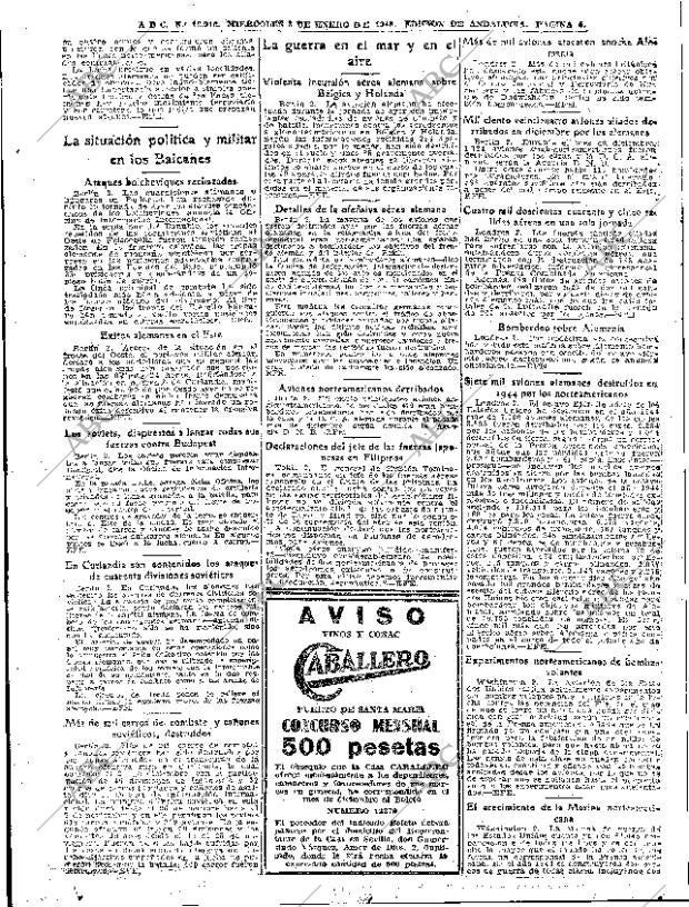 ABC SEVILLA 03-01-1945 página 6