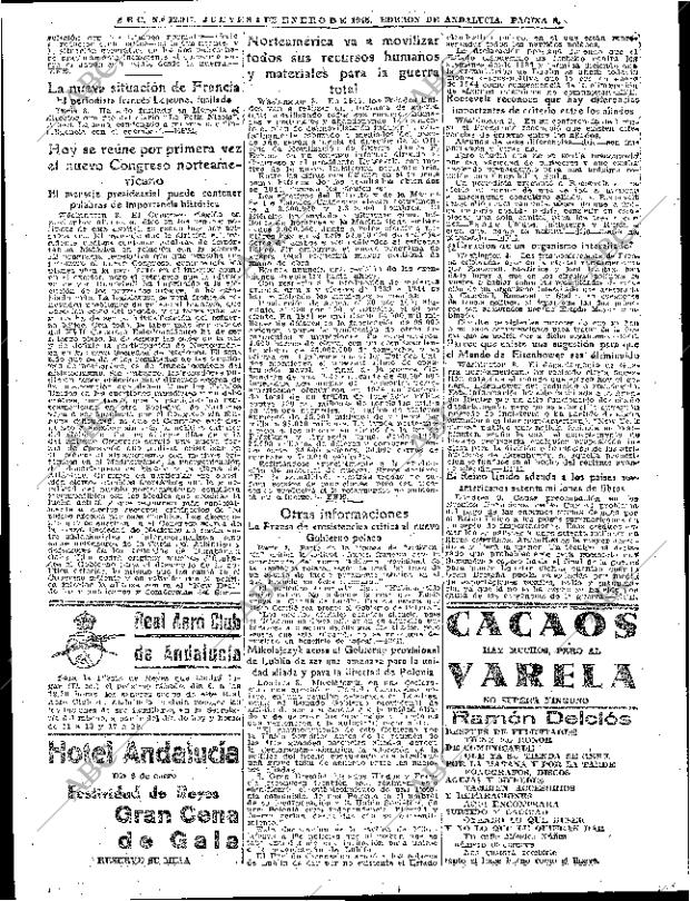 ABC SEVILLA 04-01-1945 página 8