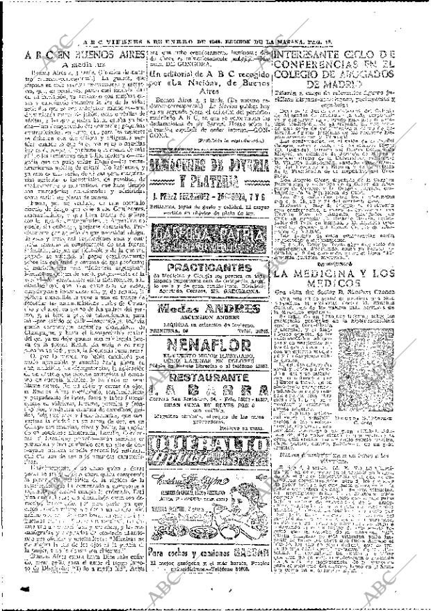 ABC MADRID 05-01-1945 página 18