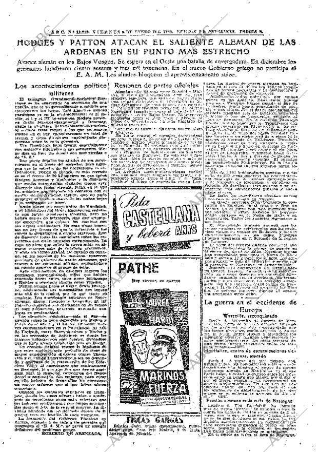 ABC SEVILLA 05-01-1945 página 5