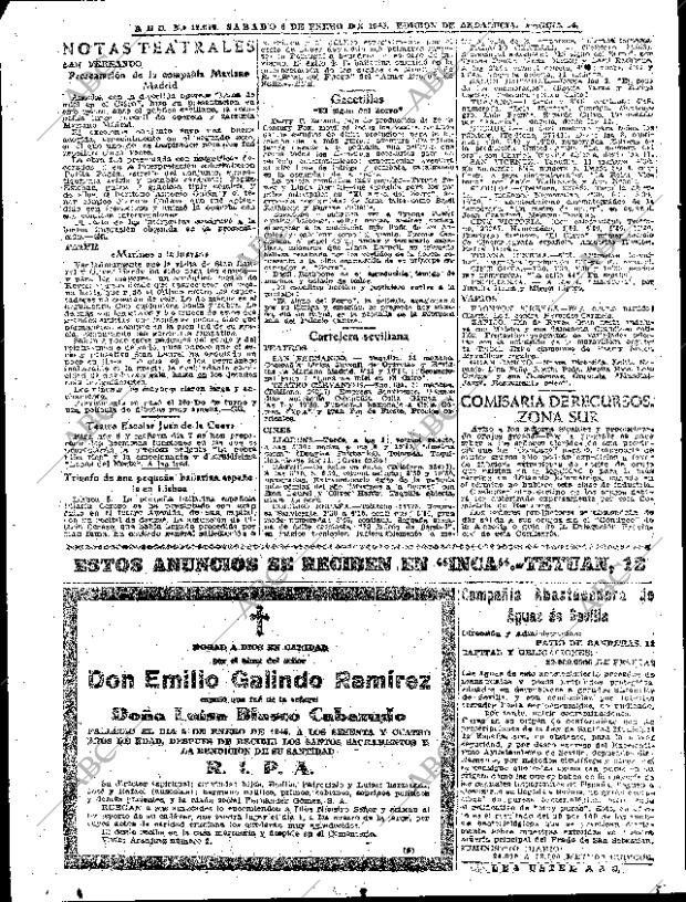 ABC SEVILLA 06-01-1945 página 14