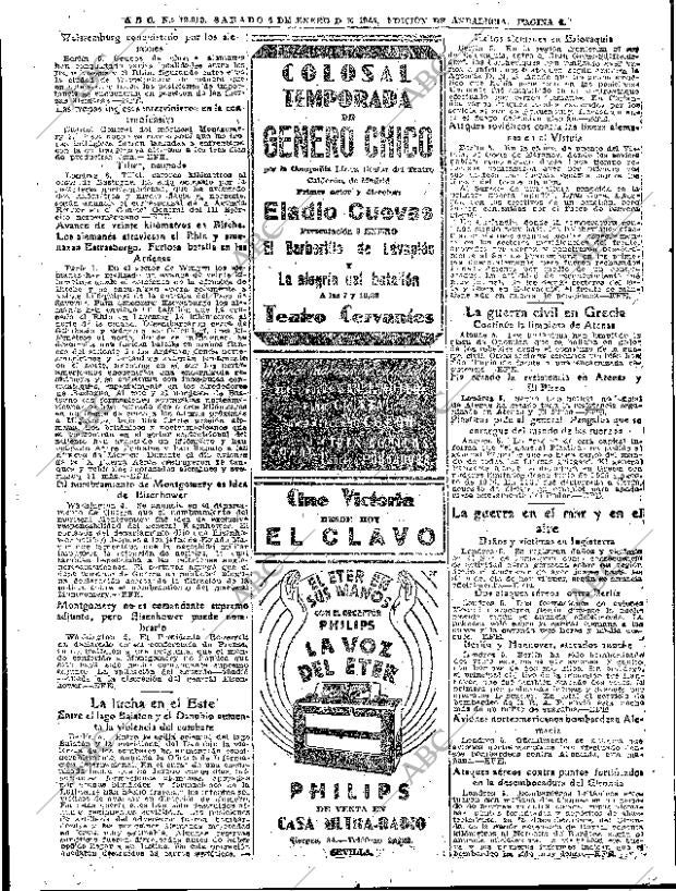 ABC SEVILLA 06-01-1945 página 6