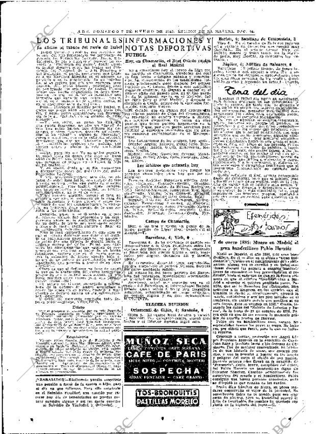 ABC MADRID 07-01-1945 página 44
