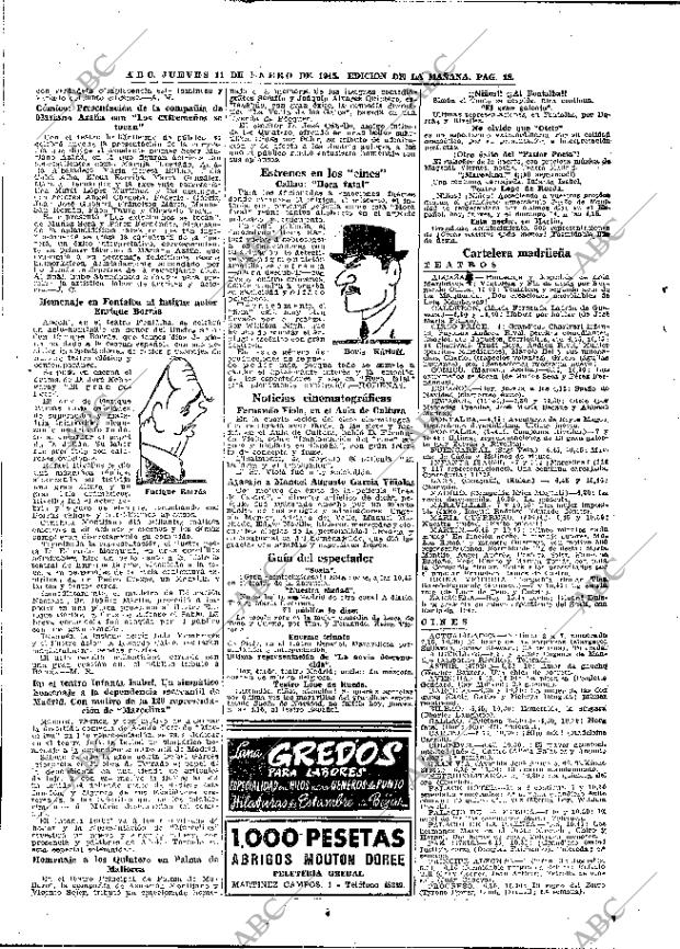 ABC MADRID 11-01-1945 página 18