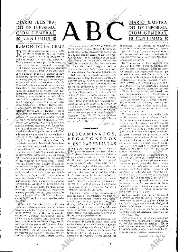 ABC MADRID 14-01-1945 página 3