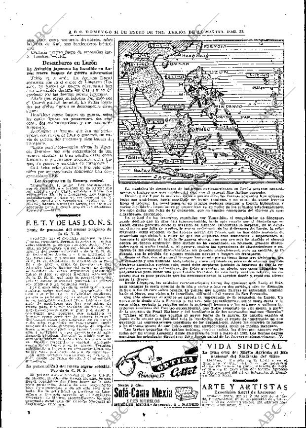 ABC MADRID 14-01-1945 página 33