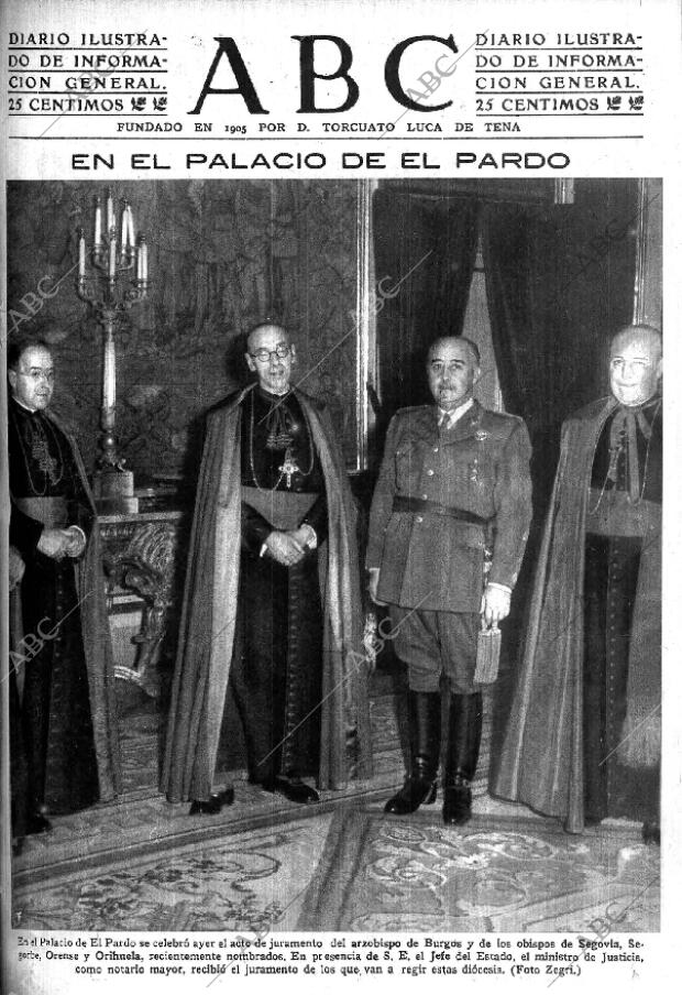 ABC MADRID 16-01-1945 página 1