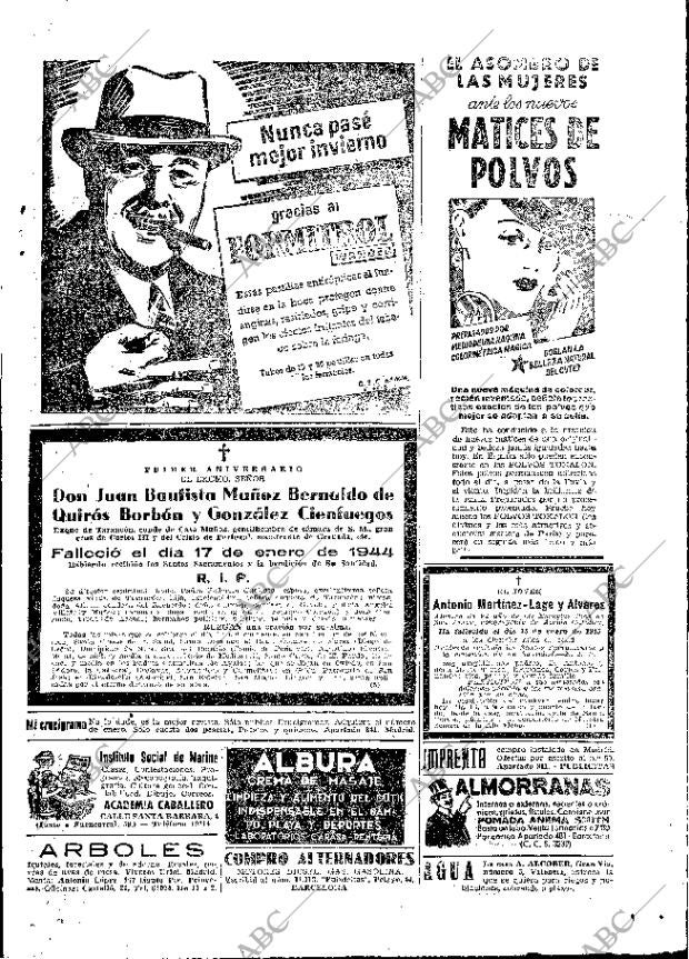 ABC MADRID 16-01-1945 página 23