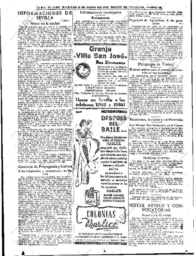 ABC SEVILLA 16-01-1945 página 10