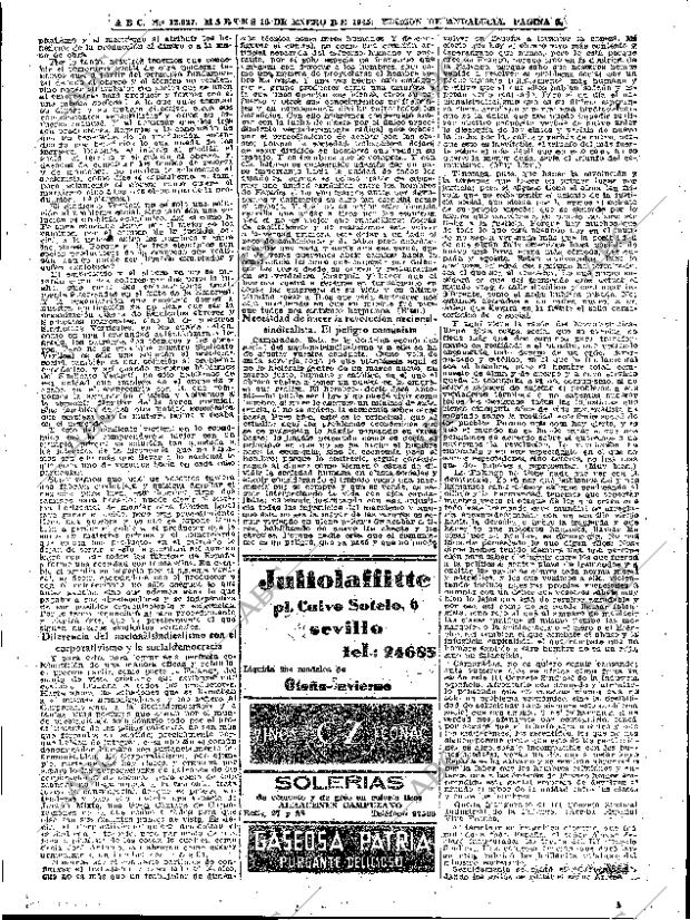 ABC SEVILLA 16-01-1945 página 5