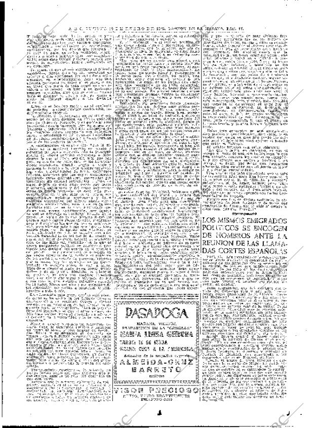 ABC MADRID 18-01-1945 página 11