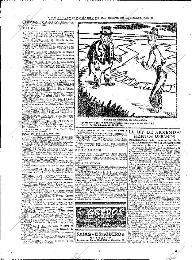 ABC MADRID 18-01-1945 página 16