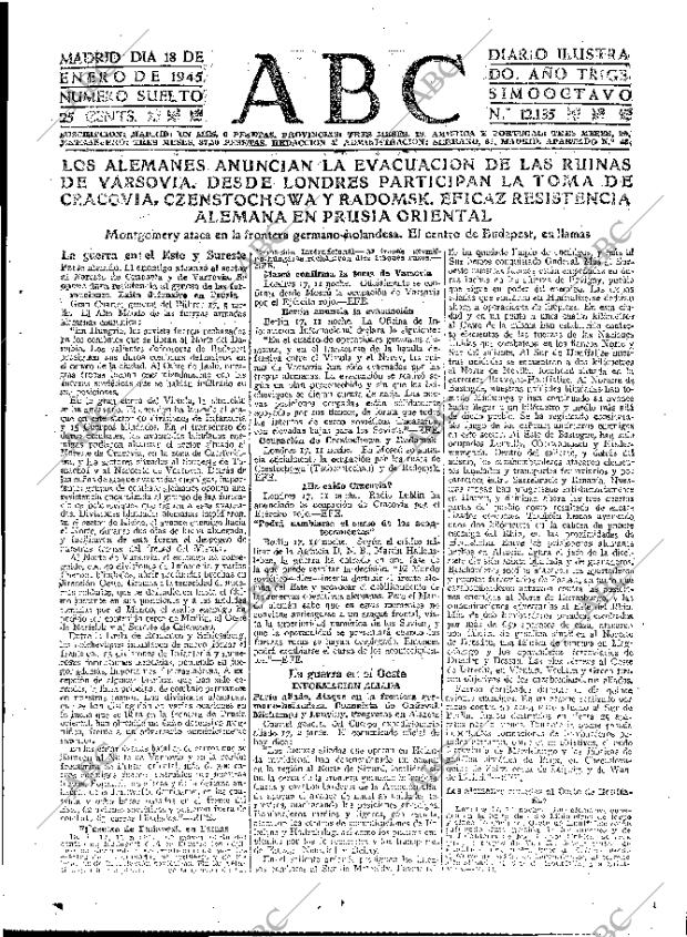 ABC MADRID 18-01-1945 página 7