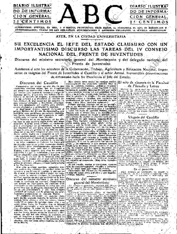 ABC SEVILLA 19-01-1945 página 3