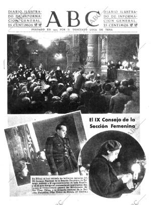 ABC MADRID 23-01-1945 página 1