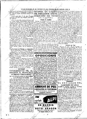 ABC MADRID 23-01-1945 página 8