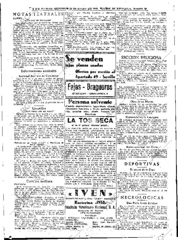 ABC SEVILLA 24-01-1945 página 11