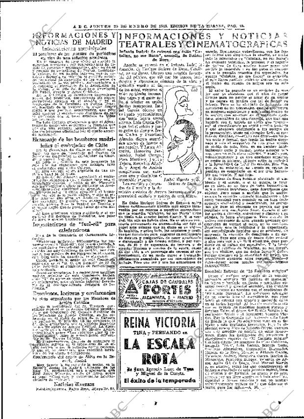 ABC MADRID 25-01-1945 página 15