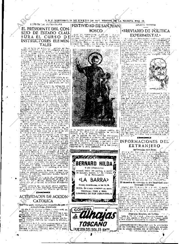 ABC MADRID 31-01-1945 página 13