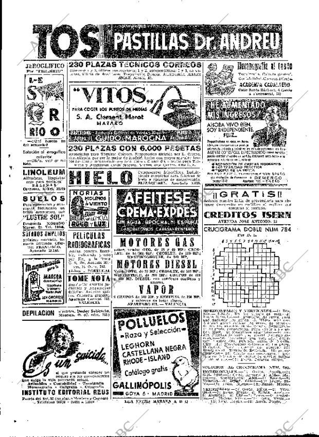 ABC MADRID 31-01-1945 página 23