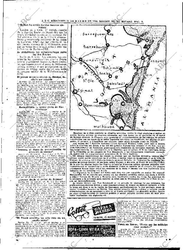 ABC MADRID 31-01-1945 página 9
