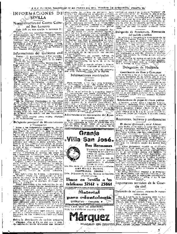 ABC SEVILLA 31-01-1945 página 11