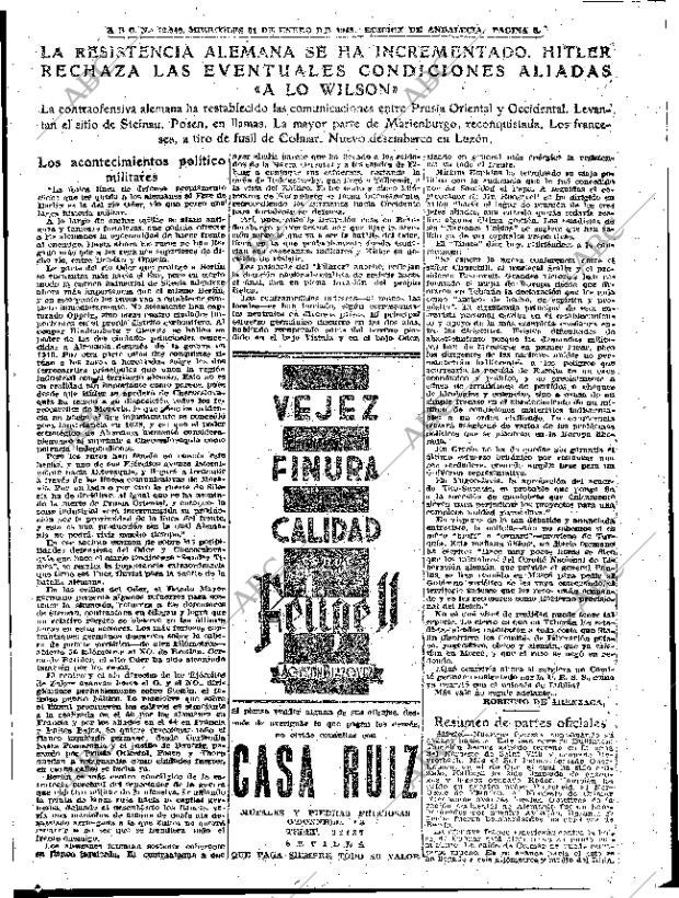 ABC SEVILLA 31-01-1945 página 5