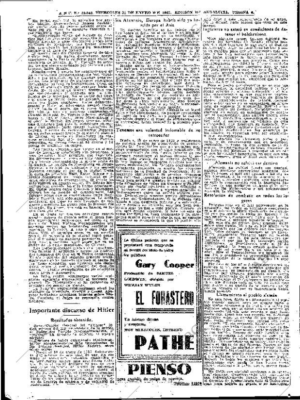 ABC SEVILLA 31-01-1945 página 6