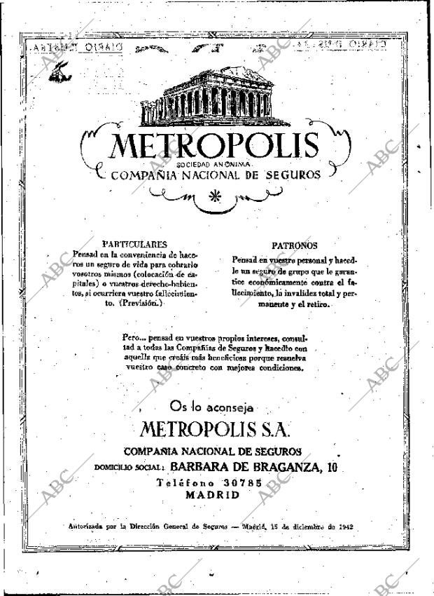 ABC MADRID 01-02-1945 página 2